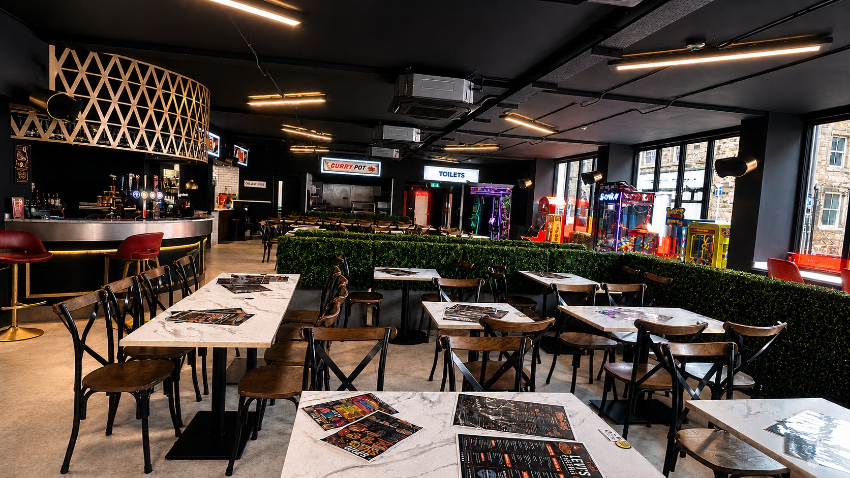 Real Food Hall in Burnley